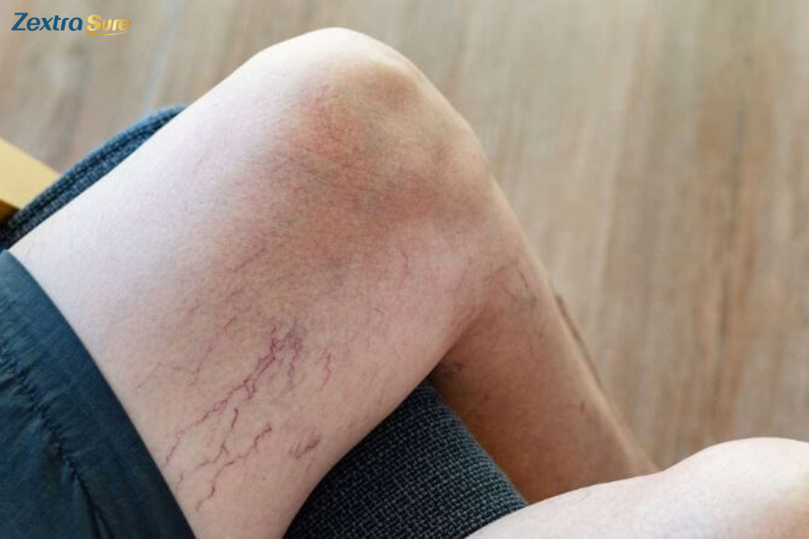 Varicose veins cancer symptoms may include swelling, pain, and skin change